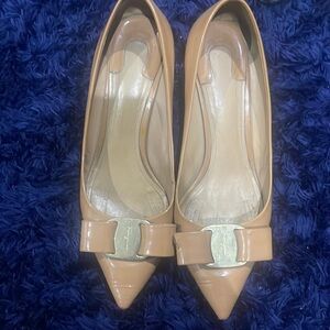 Ferragamo pumps 8c colour is peachy nude